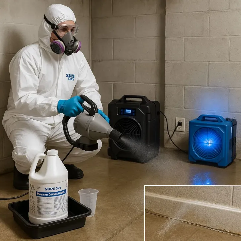Sanitization and Odor Removal process in Dalton, PA